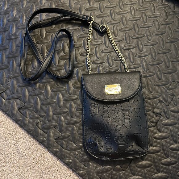 Juicy Couture Cellie Purse Crossbody Black - Picture 12 of 16